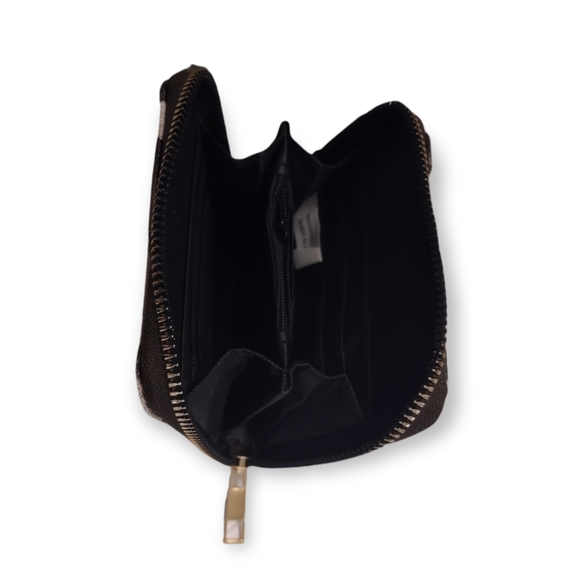 Zippered Leopard Printed Coin Purse 4 x 4.5" - Picture 3 of 5